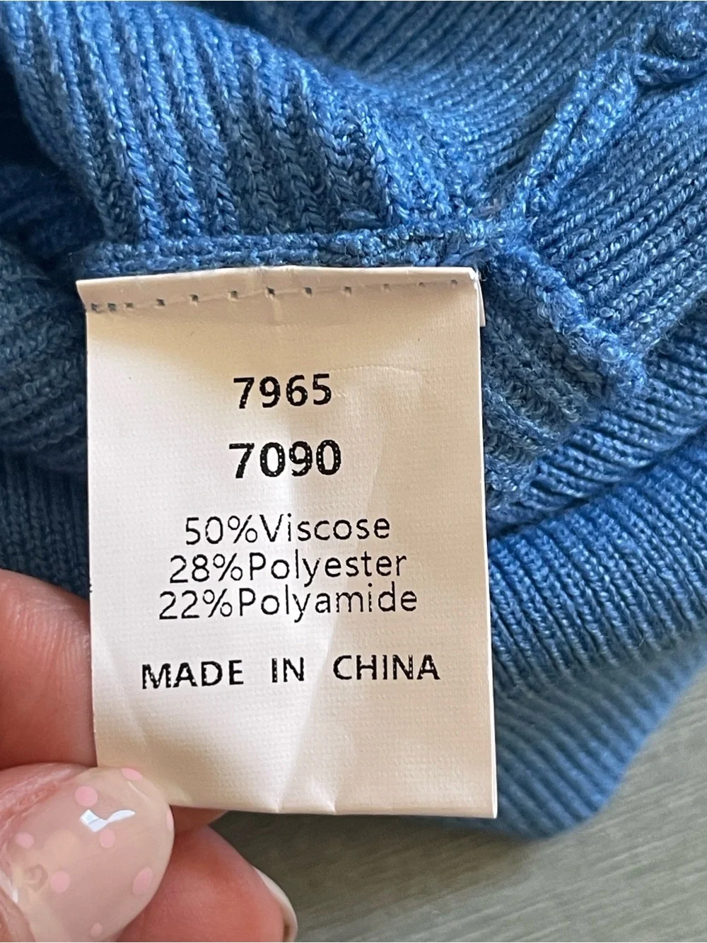 NWT PrettyGarden Boatneck Batwing Knit Sweater – Cerulean Blue size L